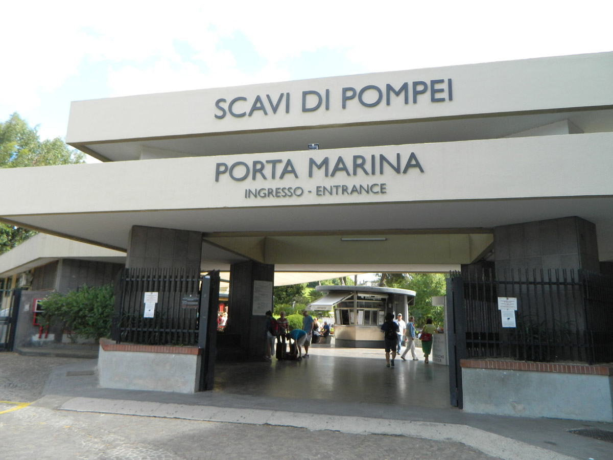 Pompeje - wejście
